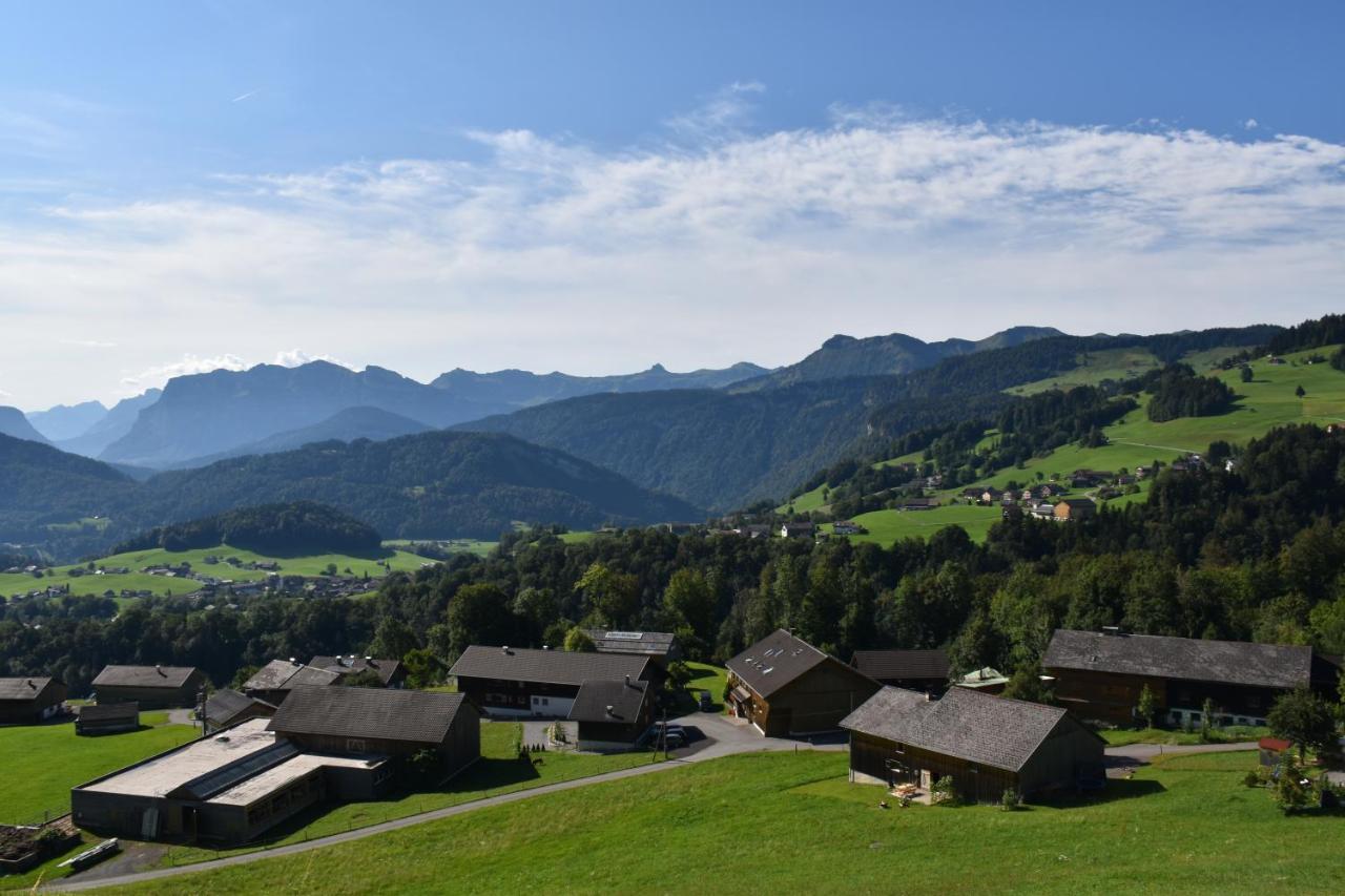 Ferienwohnung Brittenberg Alpaka Schwarzenberg im Bregenzerwald Exterior photo